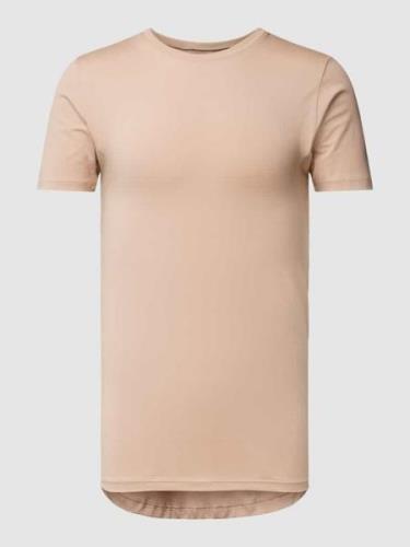 Mey T-Shirt mit Rundhalsausschnitt in Beige, Größe M