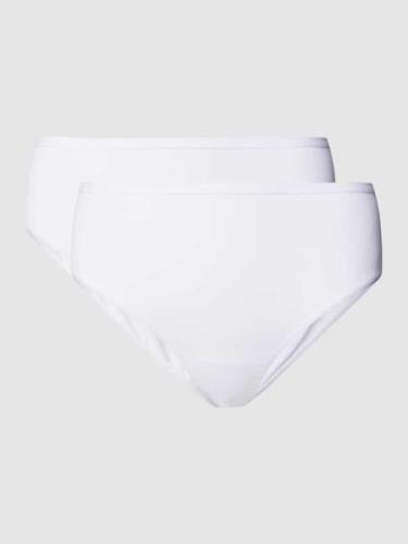 Mey Slip im unifarbenen Design Modell 'American Pants' in Weiss, Größe...