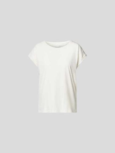 Juvia T-Shirt mit Rundhalsausschnitt in Beige, Größe XS