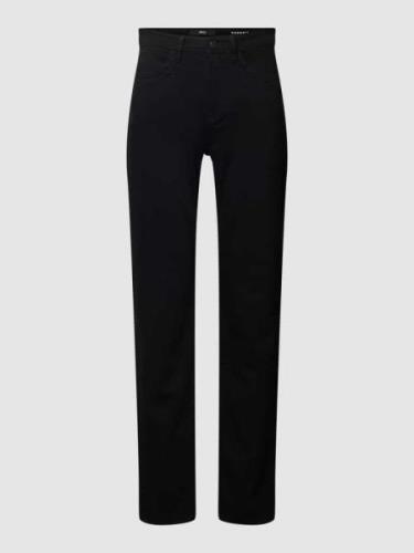 Brax Jeans im unifarbenen Design Modell 'Carola' in Black, Größe 36