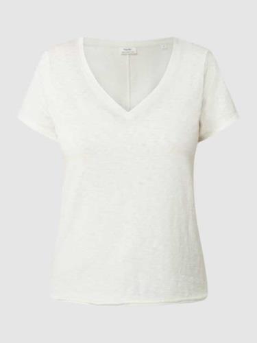 Marc O'Polo Denim T-Shirt aus Bio-Baumwolle in Offwhite, Größe M