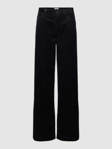 Marc O'Polo Denim Hose in Cord-Optik in Black, Größe S