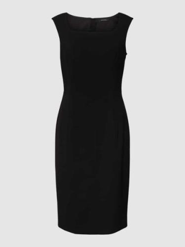 comma Knielanges Kleid mit Square-Neck-Ausschnitt Modell 'neuer GJ' in...