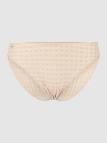 Marie Jo Slip mit elastischem Bund Modell 'Avero' in Beige, Größe 36