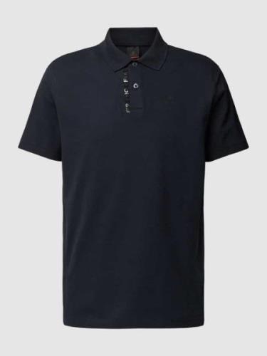 FIRE + ICE Regular Fit Poloshirt mit Label-Print Modell 'RAMON3' in Ma...