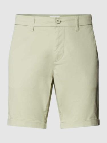 Knowledge Cotton Apparel Regular Fit Chino-Shorts mit Gesäßtaschen in ...