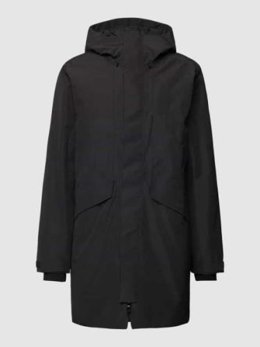 Didriksons Parka mit Kapuze Modell 'KENNY' in Black, Größe S