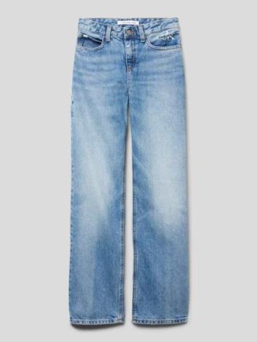 Calvin Klein Jeans Jeans mit Label-Stitching Modell 'WORKWEAR' in Blau...