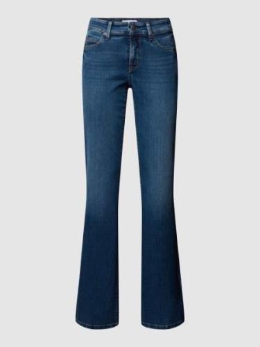 Cambio Flared Jeans mit Stretch-Anteil Modell 'PARIS FLARED' in Blau, ...