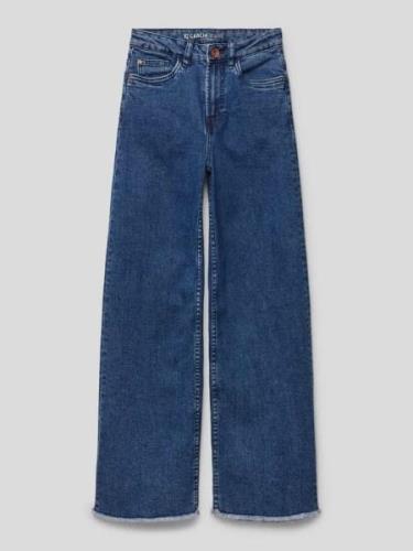 Garcia Wide Leg Jeans mit französischen Eingrifftaschen Modell 'ANEMAY...