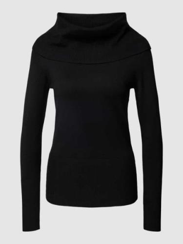 Soyaconcept Strickpullover mit Rollkragen Modell 'Dollie' in Black, Gr...