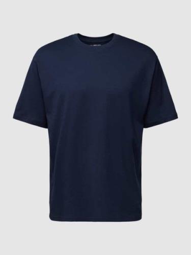 MCNEAL T-Shirt mit Rundhalsausschnitt in Dunkelblau, Größe L