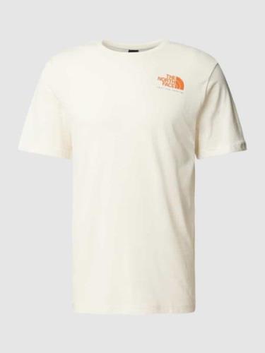 The North Face T-Shirt mit Label-Print Modell 'GRAPHIC' in Weiss, Größ...