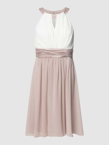 Jake*s Cocktail Cocktailkleid mit Neckholder in Mauve, Größe 34