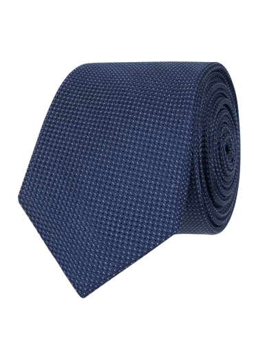 Willen Krawatte aus reiner Seide (6 cm) in Marine, Größe One Size