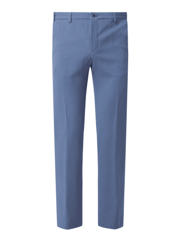 HECHTER PARIS Modern Fit Anzughose mit Stretch-Anteil in Bleu, Größe 5...