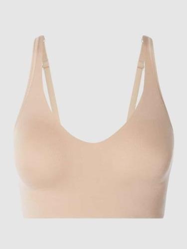 Palmers Soft-BH aus Baumwollmischung in Beige, Größe S