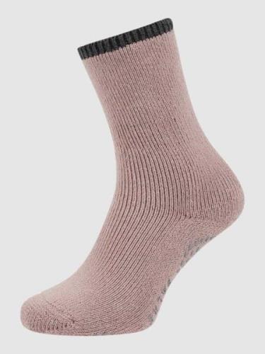 Falke Socken mit Anti-Slip-System Modell Cuddle Pads in Rose, Größe 39...