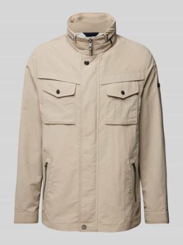 bugatti Jacke mit Stehkragen in Beige, Größe 25