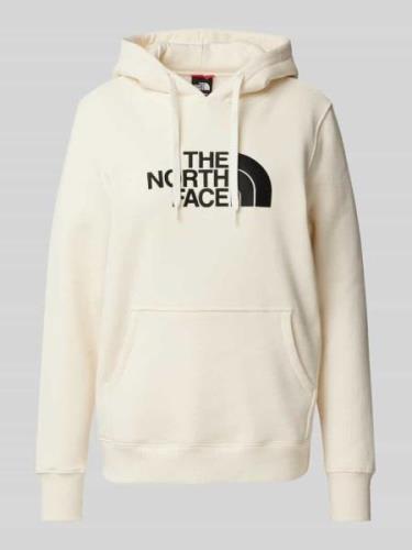The North Face Hoodie mit Logo-Print Modell 'DREW' in Offwhite, Größe ...