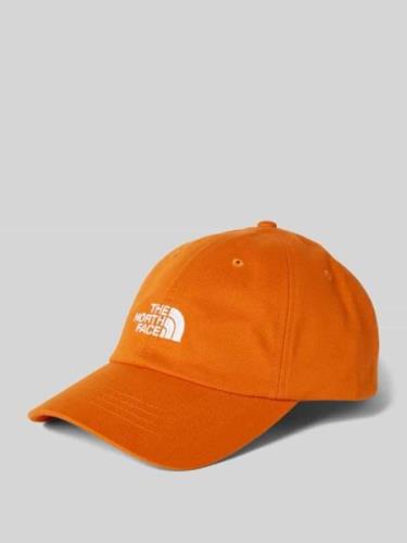 The North Face Basecap mit Label-Stitching in Rostrot, Größe One Size