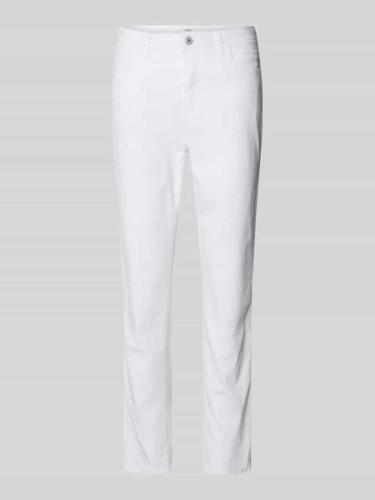 Brax Slim Fit Jeans mit Knopfverschluss Modell 'MARY' in Weiss, Größe ...