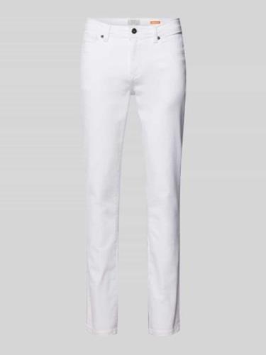 MCNEAL Regular Fit Jeans im 5-Pocket-Design in Weiss, Größe 31/32