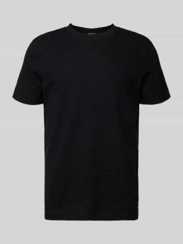 JOOP! Collection T-Shirt mit Strukturmuster Modell 'Bruce' in Black, G...