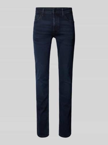 Marc O'Polo Shaped Fit Jeans mit Label-Patch Modell 'Sjöbo' in Black, ...