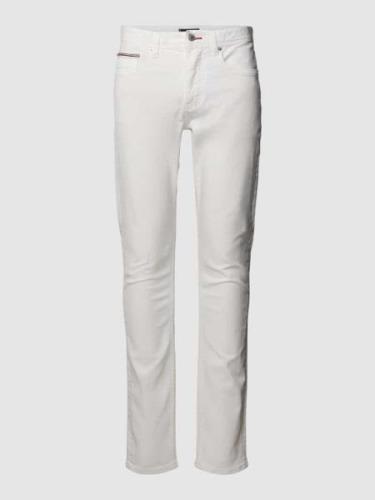 Tommy Hilfiger Tapered Fit Jeans im 5-Pocket-Design in Weiss, Größe 31...