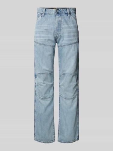 G-Star Raw Regular Fit Jeans mit Teilungsnähten in Hellblau, Größe 33/...