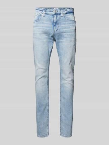 Tommy Jeans Slim Tapered Fit Jeans im 5-Pocket-Design Modell 'AUSTIN' ...
