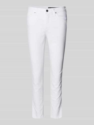 ARMANI EXCHANGE Super Skinny Fit Jeans mit Knopfverschluss in Weiss, G...