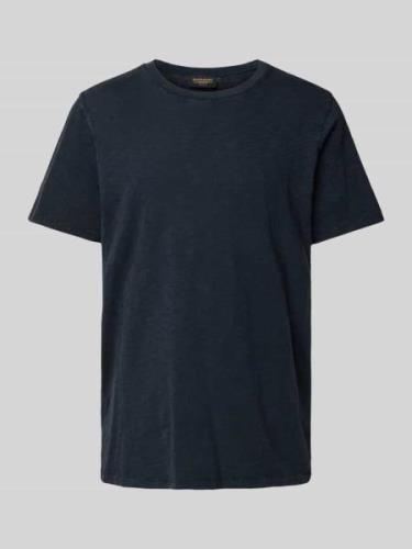 Superdry T-Shirt im unifarbenen Design in Marine, Größe S