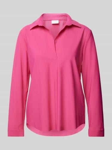 Sportalm Bluse mit Umlegekragen in Pink, Größe 34