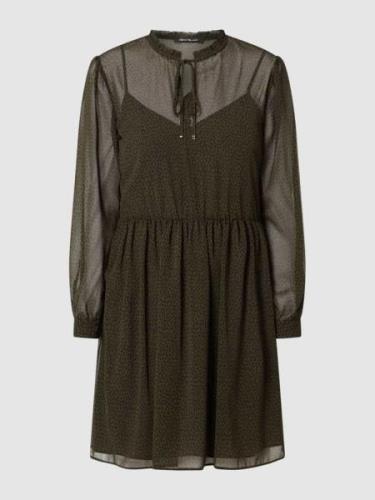 Pennyblack Kleid mit Tupfenmuster Modell 'Arbitro' in Khaki, Größe 38