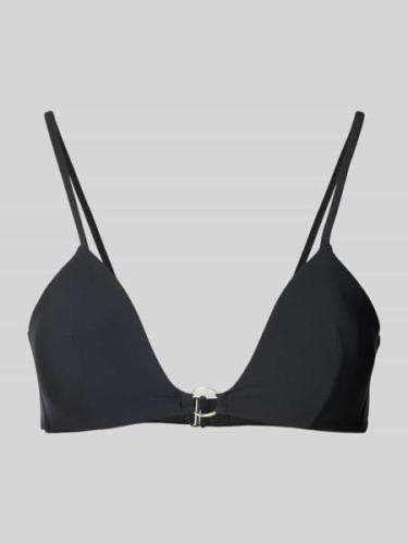 Calvin Klein Underwear Bikini-Oberteil mit Ziersteinbesatz in Black, G...