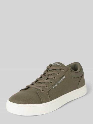 Calvin Klein Jeans Sneaker mit Label-Details Modell 'CLASSIC' in Oliv,...