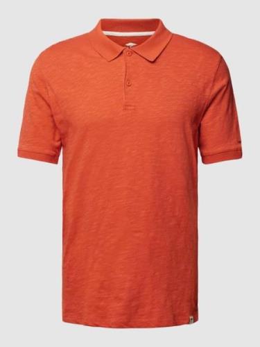Fynch-Hatton Regular Fit Poloshirt im unifarbenen Design in Koralle Me...