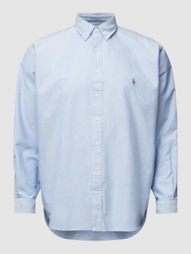 Polo Ralph Lauren Big & Tall PLUS SIZE Freizeithemd mit Logo-Stitching...