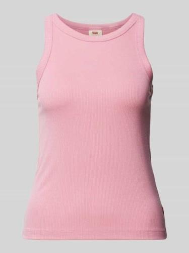 Levi's® Tanktop in Ripp-Optik Modell 'DREAMY' in Pink, Größe S