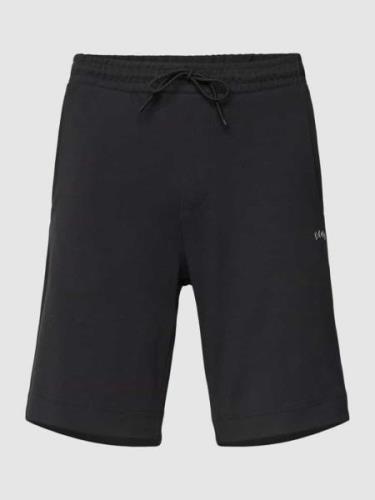 BOSS Green Shorts mit Label-Detail in Black, Größe M