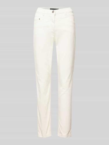 Betty Barclay Perfect Slim Fit Jeans im 5-Pocket-Design in Offwhite, G...