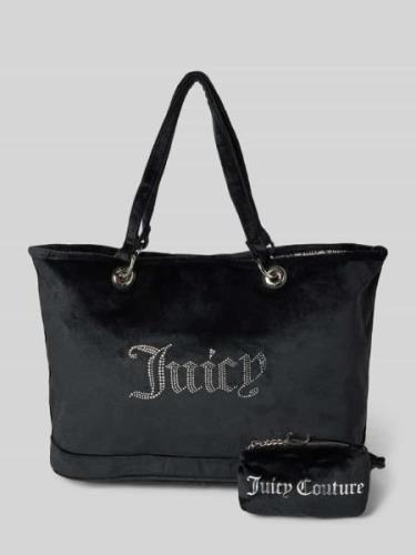 Juicy Couture Shopper mit Ziersteinbesatz Modell 'KIMBERLY' in Black, ...