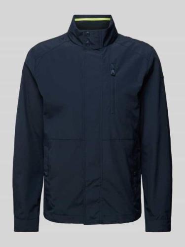 Geox Jacke mit Stehkragen in Marine, Größe 60