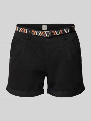 Ragwear Shorts mit Gürtel Modell 'Heeven' in Black, Größe 25