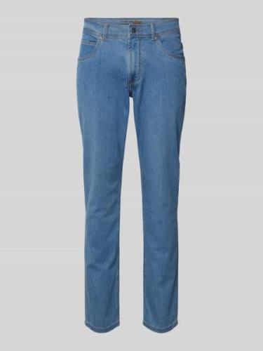 Christian Berg Men Regular Fit Jeans im 5-Pocket-Design in Hellblau Me...