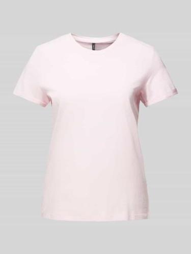 Vero Moda T-Shirt mit Rundhalsausschnitt Modell 'PAULA' in Rosa, Größe...