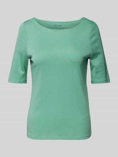 Christian Berg Woman T-Shirt in unifarbenem Design in Mint, Größe 44