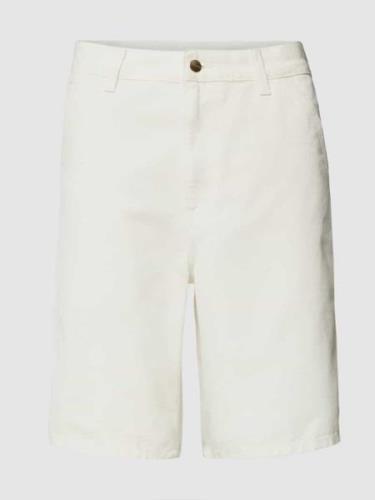 Carhartt Work In Progress Bermudas mit Eingrifftaschen in Offwhite, Gr...